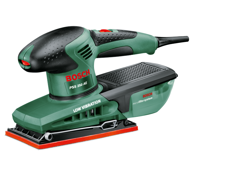 Vibracijski brusilnik Bosch PSS 250 AE, 0603340200